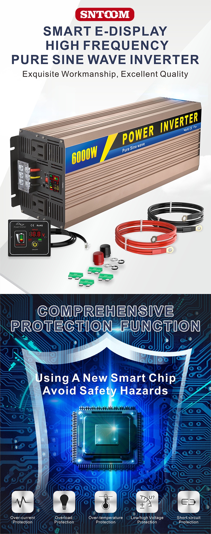 中性款 6000W 玫瑰金详情页 1
