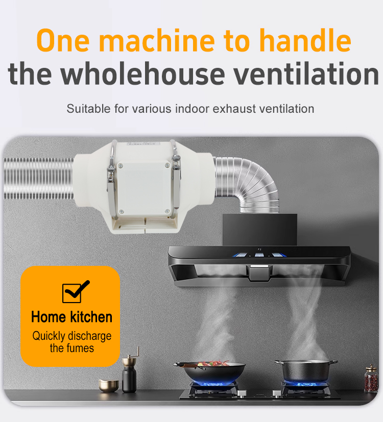 -100H การไหลของเส้นทแยงมุมพัดลมพัดลม 