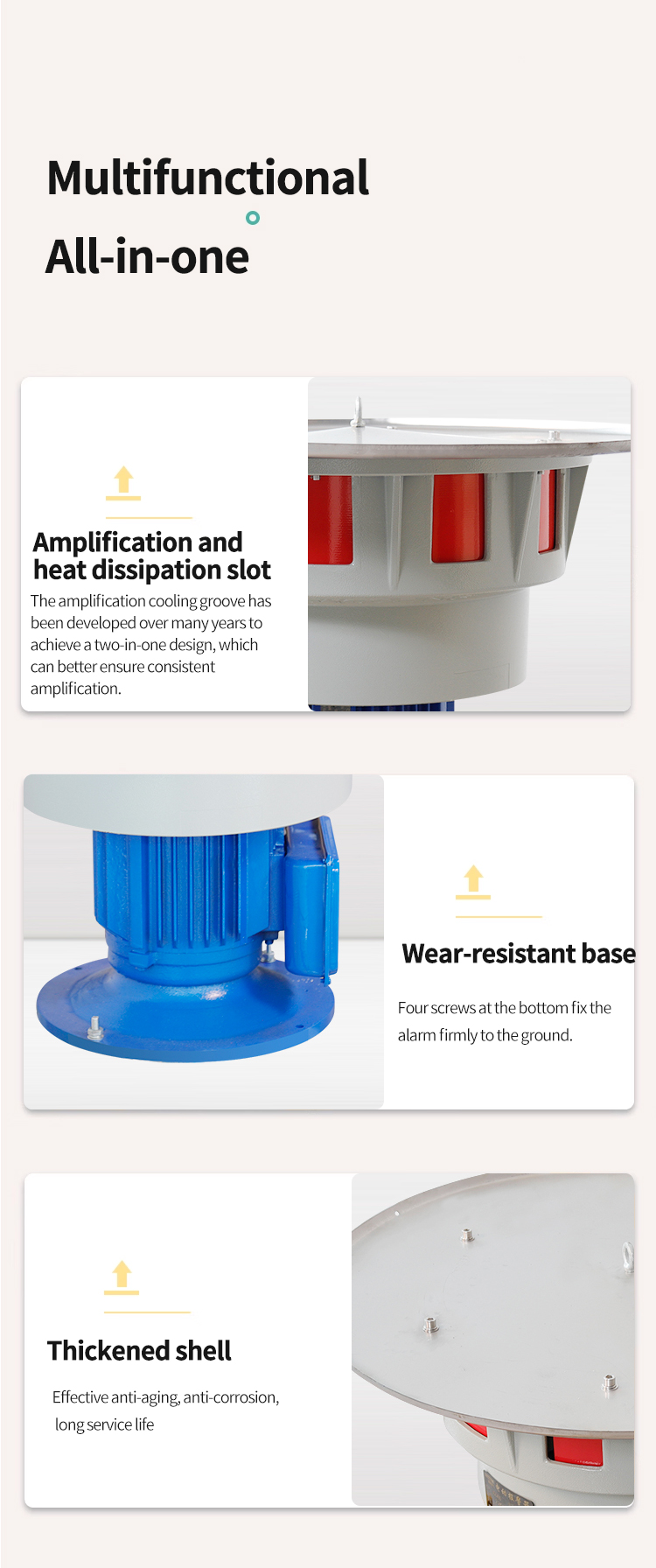 สัญญาณเตือนการป้องกันอากาศไฟฟ้า JDL