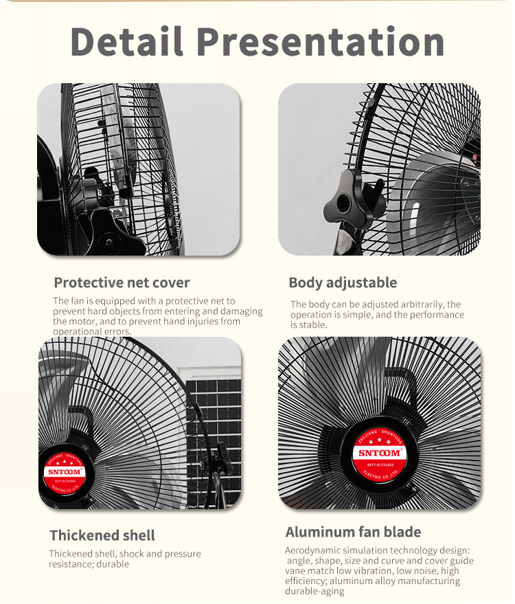 พัดลมพื้นแสงอาทิตย์ (5) 