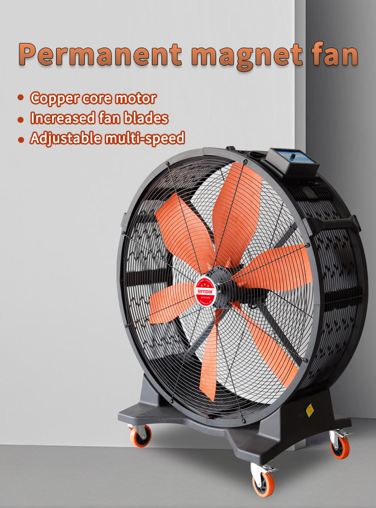 ภาพพัดลมแม่เหล็กถาวร 