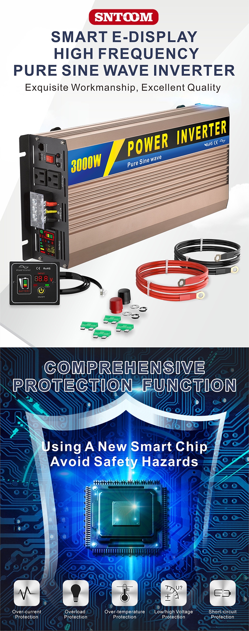 中性款 3000W 玫瑰金变器页 1