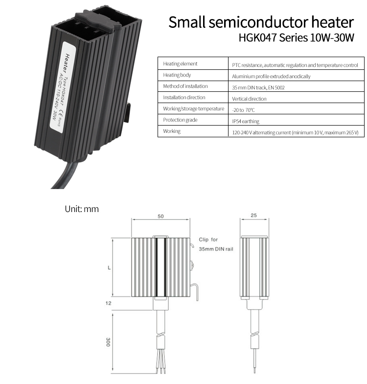 ตารางพารามิเตอร์ HGK047 SERIES 10W-30W