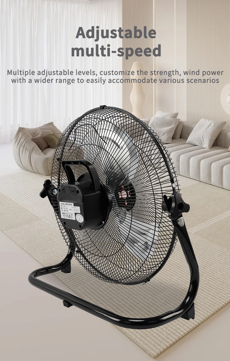 พัดลมพื้นแสงอาทิตย์ (2) 