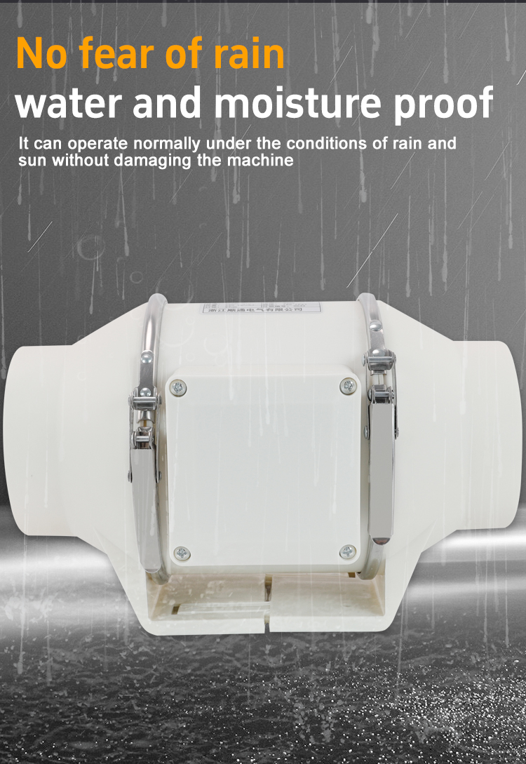ST-100H เส้นทแยงมุมการไหลไปป์ไลน์พัดลมพัดลม 