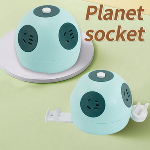 ขายส่งแผงสายไฟมัลติฟังก์ชั่นพร้อมสายเคเบิลที่จัดเก็บได้ ซ็อกเก็ต USB Creative Planet