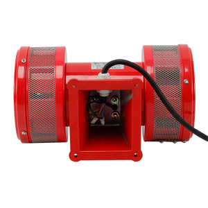 Motor Alarm MS-590 Wind Screet Electric Alarm พลังงานสูงโรงเรียน Siren Raid Raid สองทาง 