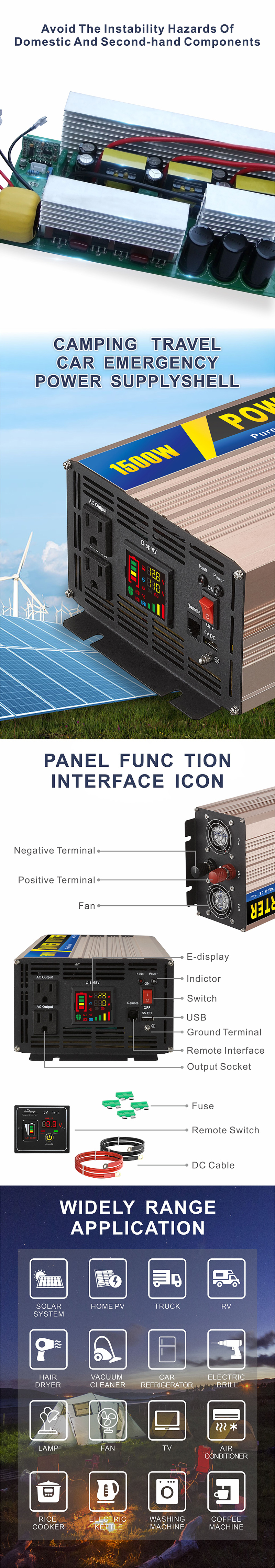 中性款 1500W 玫瑰金变器页 4