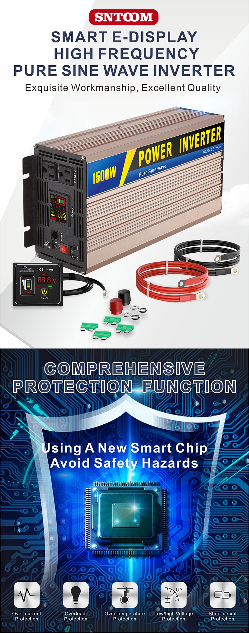 中性款 1500W 玫瑰金变器页 1
